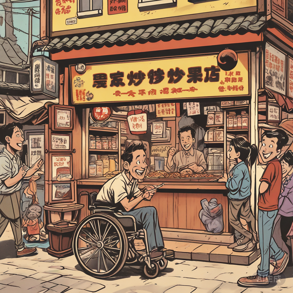 温情调解，守护残疾炒货店老板